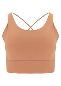 ENDURANCE ATHLECIA Athlecia Sport-BH 'Gaby' Damen, mokka, Größe L