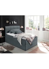 Boxbett »"Granada" OTTOs Choice, Topseller inkl. Bettkasten und Topper« erhältlich in den Grössen 120x200cm & 180x200cm , grau , ED EXCITING DESIGN