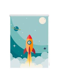 Rollo »Klemmfix, ohne Bohren« blickdicht Blendschutz Sichtschutz mit Bohren/ohne Bohren freihängend , weiss , LICHTBLICK ORIGINAL , Stoff: 100%...