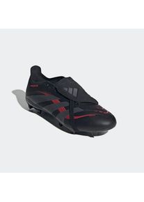 adidas Performance, Unisex, adidas Performance Fussballschuh &raquo;PREDATOR LEAGUE FOLD-OVER TONGUE FG/MG&laquo; f&uuml;r Rasenpl&auml;tze, core schwarz, grau four, lucid 
