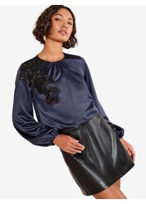 Friends Like These Bluse Damen Gr&ouml;&szlig;e M navy / schwarz