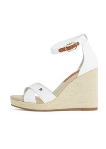 Tommy Hilfiger, Femmes Sandales, écru / marron