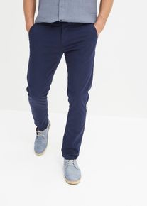 leichte Stretch-Chinohose Regular Fit in blau, Gr&ouml;sse 54, 97% Baumwolle, bonprix
