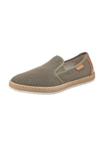Rieker Espadrilles Herren, braun / oliv, Größe 45