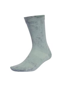adidas Performance, Femmes Chaussettes de sport 'RunxGraphic Washed', gris / vert pastel