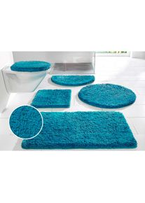 my home, my home Badematte &raquo;Sanremo, Badvorleger, Badezimmer Teppich, sehr weich&laquo; H&ouml;he 30 mm rutschhemmend beschichtet fussbodenheizungsgeeignet 