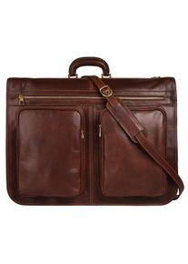 Pike Piké , Reisetasche echt Leder, Made in Italy , braun