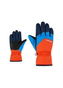 Ziener, Unisex, Skihandschuhe &raquo;LANDO-Z glove junior&laquo;, new rot, 5, wasserabweisend und atmungsaktiv ganz ohne PFAS