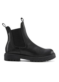 ELBSAND Witt Damen Stiefelette, schwarz, Größe 39, 100% Leder