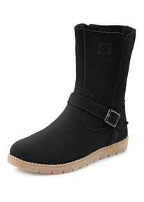 ELBSAND Witt Damen Winterstiefel, schwarz, Gr&ouml;&szlig;e 41, 100% Leder