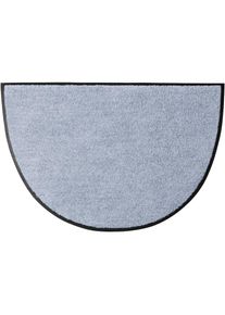 Fussmatte halbrund 7 mm Höhe , grau , Salonloewe