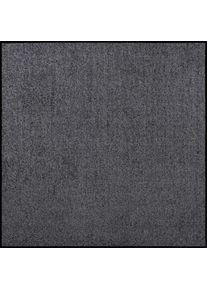 Fussmatte quadratisch 7 mm Höhe , grau , Salonloewe
