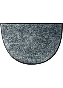 Fussmatte halbrund 7 mm Höhe , grau , Salonloewe