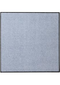 Fussmatte quadratisch 7 mm Höhe , grau , Salonloewe