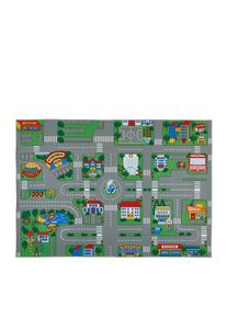 Boxxx Spielteppich , Mehrfarbig , Textil , Fahrzeuge , rechteckig , 100x150 cm , Oeko-Tex® Standard 100 , UV-beständig, waschbar , Gartenmöbel, Gartengarnituren, Gartenmöbel-Sets