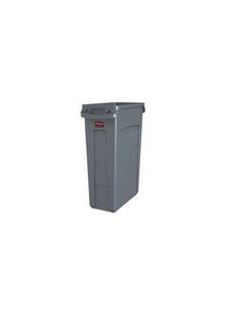 Rubbermaid Commercial Products Rubbermaid Commercial Products Slim Jim 87L Grey PE Waste Bin - FG354060GRAY
