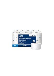 Tork Tork 12 rolls of 850 Sheets Toilet Roll, 2 ply - 110254