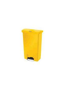 Rubbermaid Commercial Products Rubbermaid Commercial Products Slim Jim 50L Yellow Pedal Waste Bin, Gelb - 1883575