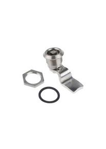 Steinbach & Vollman Steinbach & Vollman Stainless Steel Square Lock, 32mm Panel-to-Tongue, 20.2 x 20.2mm Cutout, Key Unlock - 06801005