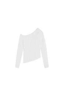 Scalpers Scwrinkleasy Tee ' ' Damen, offwhite, Größe L