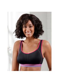 wäschepur wäschepur , Sport-BH Einzelpackung, 1 Stk. tlg. , schwarz , Cup B, C, D, E