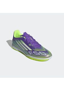 adidas Performance, Herren, adidas Performance Fussballschuh &raquo;F50 CLUB IN&laquo; geeignet als Hallenschuhe, lila rush, cloud wei&szlig;, lucid lemon, 45, Ein 