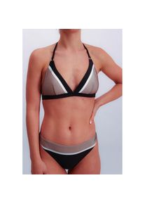 JOOP! , Damen , Triangel-Bikini-Top »Colourblock« Colourblocking-Design, wattierte Cups , schwarz , Triangel-Bikini-Top von JOOP!