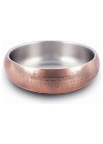 Napf »Diner Steel Gr.M Kupfer« , braun , Wolters