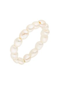 PURELEI , Damen,Jugendliche , Perlenring »Schmuck Geschenk Pearly Ring« mit Süsswasserzuchtperle , weiss , Zauberhaft schöner und elastischer Ring
