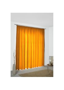 Vorhang »Trondheim B« Multifunktionsband 1 Stk. tlg. nach Mass , goldfarben , WIRTH , Obermaterial: 100% Polyacryl