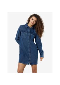 Noisy may, Unisex, Noisy may Jeanskleid &raquo;NMNEW SIGNE L/S DENIM DRESS VI002MB LX&laquo; Brusttaschen, medium blau denim, M (38), N-Gr, Kurzes Kleid von Noisy