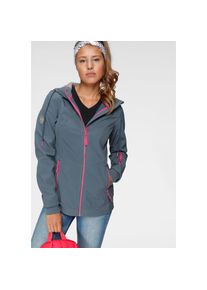 OCEAN SPORTSWEAR , Softshelljacke »aus recyceltem Polyester« mit Kapuze atmungsaktiv, wasserabweisend, windabweisend , blau , Atmungsaktives...