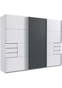 Schwebetürenschrank »Saigon, mit kompletter Innenausstattung, Made in Germany« Kleiderschrank 3-türig, 270cm breit, mit 6 praktischen...