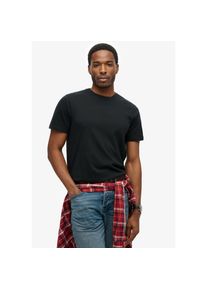 Superdry , Rundhalsshirt »CLASSIC ESSENTIAL TEE« , schwarz , Cooles Shirt von Superdry