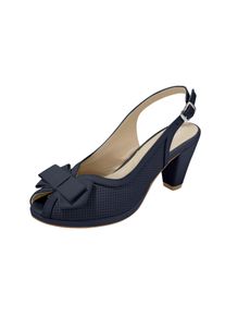 Andrea Conti Witt Damen Sandalette, marine, Größe 43, 100% Rindsleder