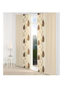 Schiebegardine »MAREK« Paneelwagen 1 Stk. tlg. , braun , WIRTH , Obermaterial: 100% Polyester