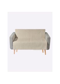 Tagesdecke , beige , 100% Polyester
