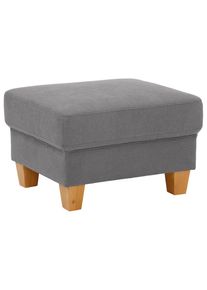 Polsterhocker »Conville« Passend zur Servie "Conville", mit Federkern , grau , Home Affaire