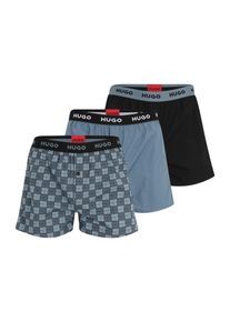 Hugo Boxershorts Herren Gr&ouml;&szlig;e XXL navy / royalblau / schwarz / wei&szlig;