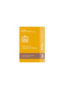 IET Guidance Note 3: Inspection & Testing, 9th edition - PWG3182B