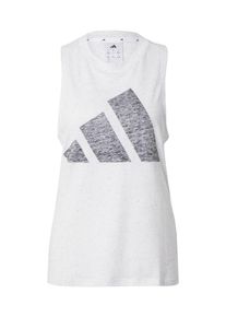adidas Sportswear Sporttop 'WINNERS' Damen, graumeliert / weiß, Größe M