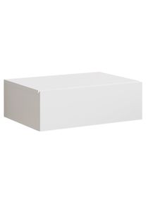 Livetastic Nachttisch , Weiss , Holzwerkstoff , 1 Schubladen , 42x14x30 cm , Schlafzimmer, Nachttische