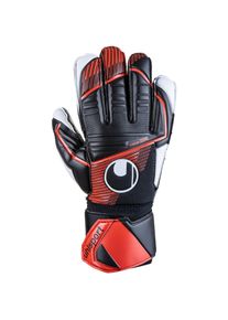 Uhlsport Powerline Supersoft Torwarthandschuhe - schwarz - Gr. 8 - Gummi/Polyester/Polyamid