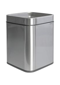 Cestino per carta in acciaio inox, anti-impronte, alt. 334 mm, capacità 15 l Maul
