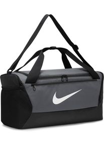 Nike, Hommes Sac de sport 'Brasilia 9.5', gris / noir / blanc