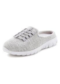 Vivance Witt Damen Hausschuh, hellgrau, Größe 42, 100% Textil