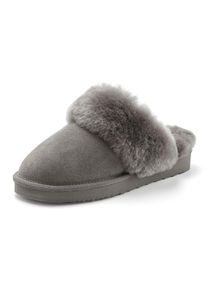 Vivance Witt Damen Hausschuh, grau, Größe 40, 100% Leder