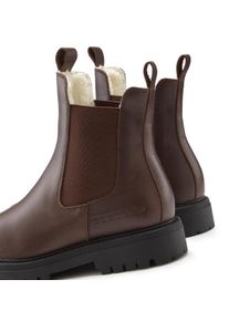 ELBSAND Witt Damen Stiefelette, camelfarben, Gr&ouml;&szlig;e 40, 100% Leder