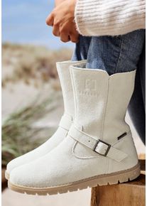 ELBSAND Witt Damen Winterstiefel, beige, Gr&ouml;&szlig;e 41, 100% Leder