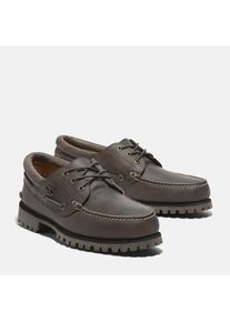 Timberland , Herren,Damen , Bootsschuh »AUTHENTIC BOAT SHOE« , grau , Cooler Bootsschuh von Timberland